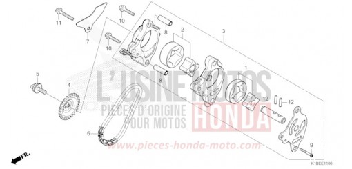 POMPE A HUILE NSS350AR de 2024